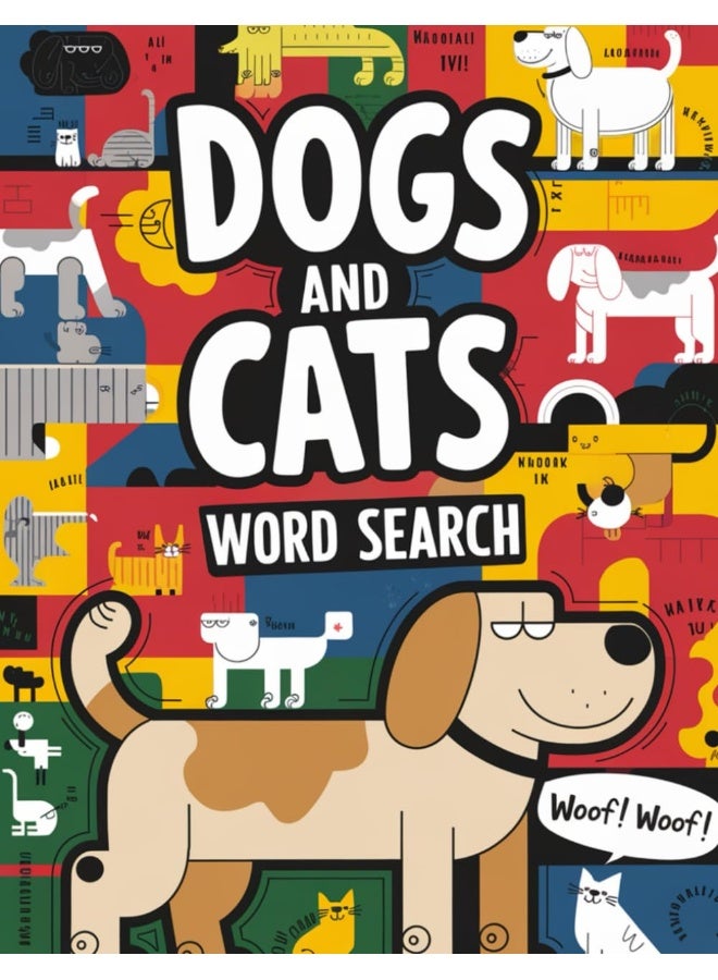 Dogs and Cats Word Search: Large Print Word Search Puzzle for Dog and Cat Lovers - Image 1