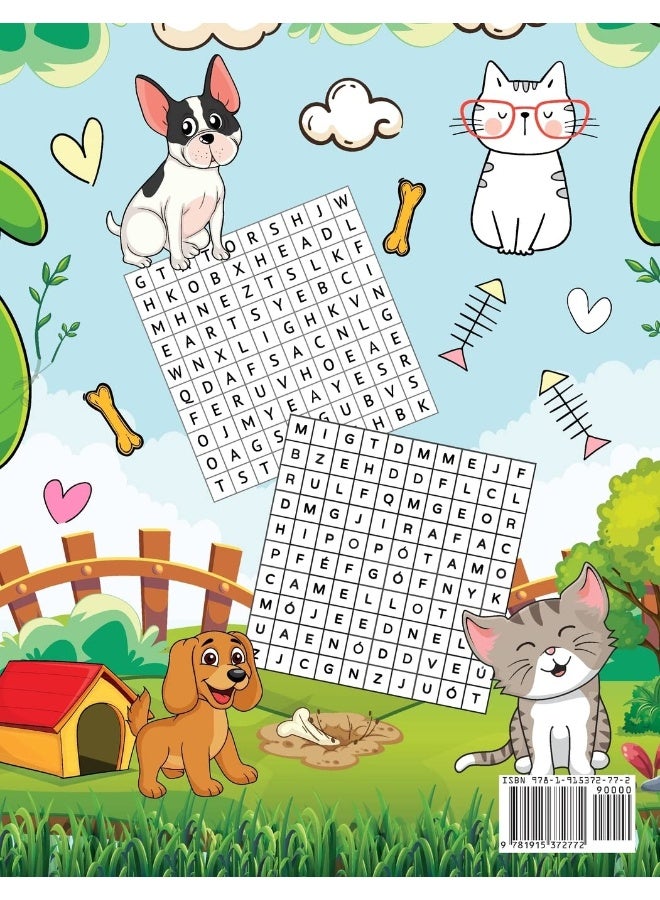 Dogs and Cats Word Search: Large Print Word Search Puzzle for Dog and Cat Lovers - Image 2