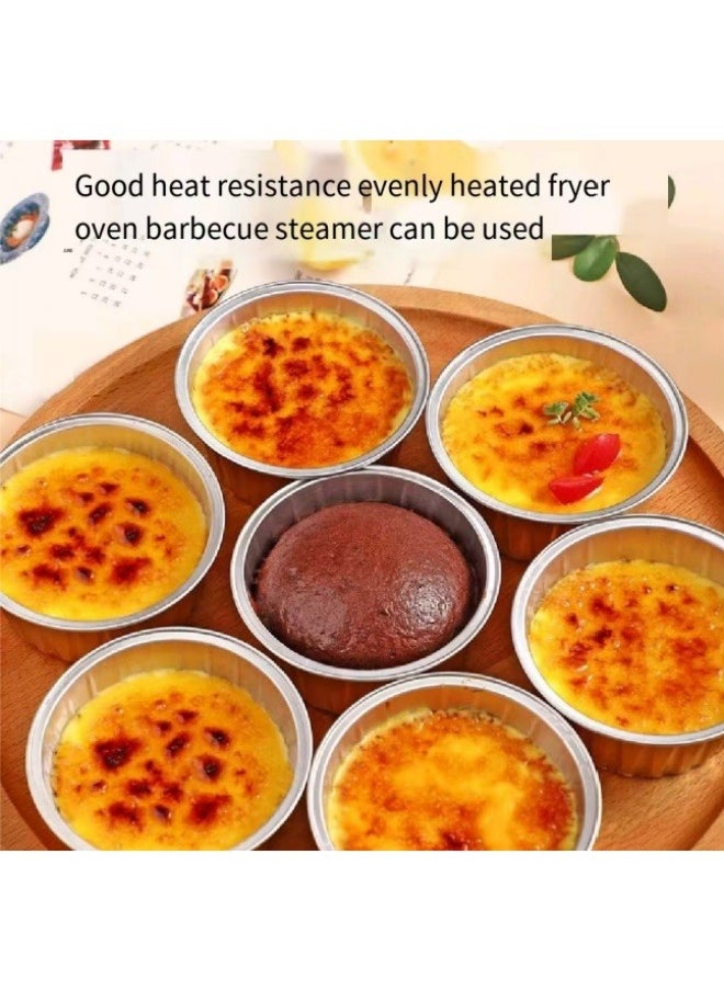 Generic - 20Pcs Tin Paper Box Air Fryer Special Tin Paper Box Food Grade Baking Oven Aluminum Foil Tray - Image 1