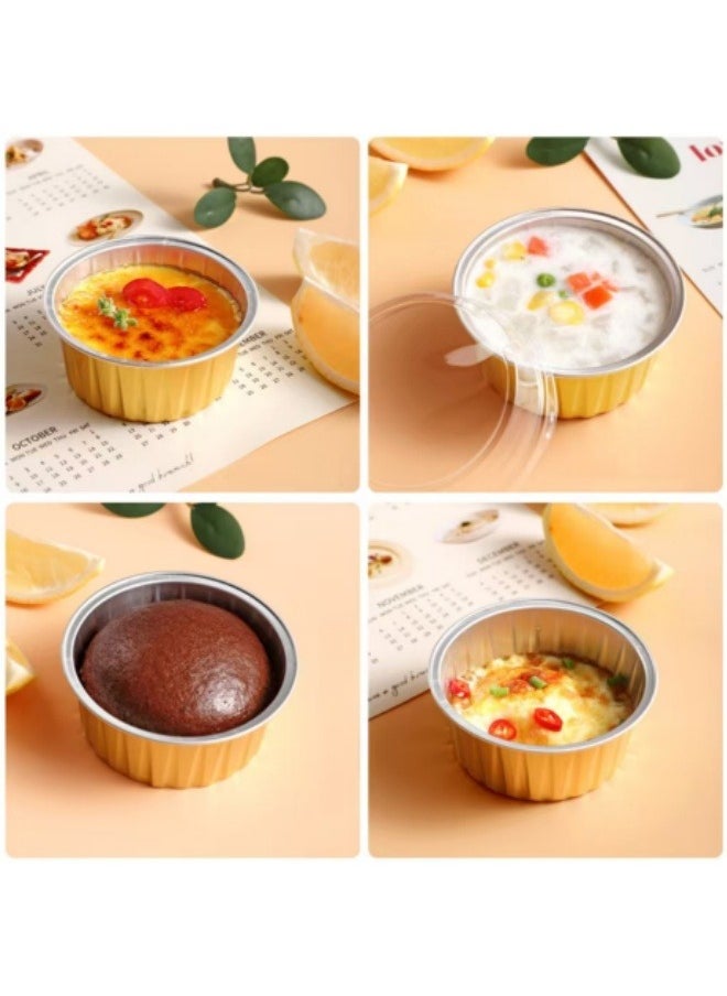 Generic - 20Pcs Tin Paper Box Air Fryer Special Tin Paper Box Food Grade Baking Oven Aluminum Foil Tray - Image 1