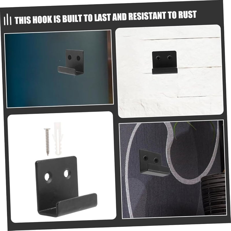 10pcs Wall Mounted Ceramic Tile Hangers with Fasteners Durable Display Holders for Living Room Bedroom - Image 5