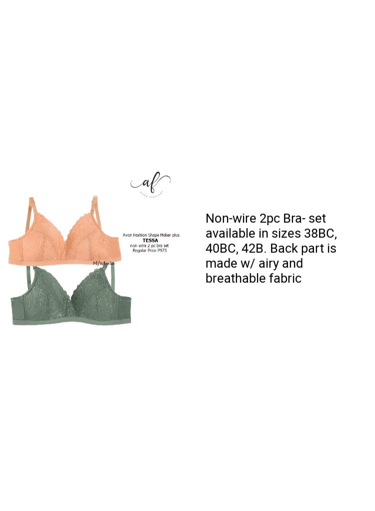 avon products Tessa Non-Wire 2pc Bra Set - Image 2