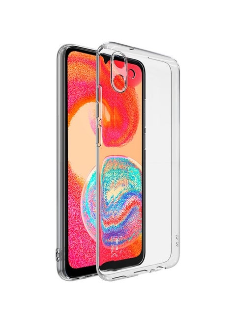 Soft Meterial Slim Transparent Mobile Phone Case For Samsung A04E , Shock Proof Back Cover, Full Body Coverage Lens Protection