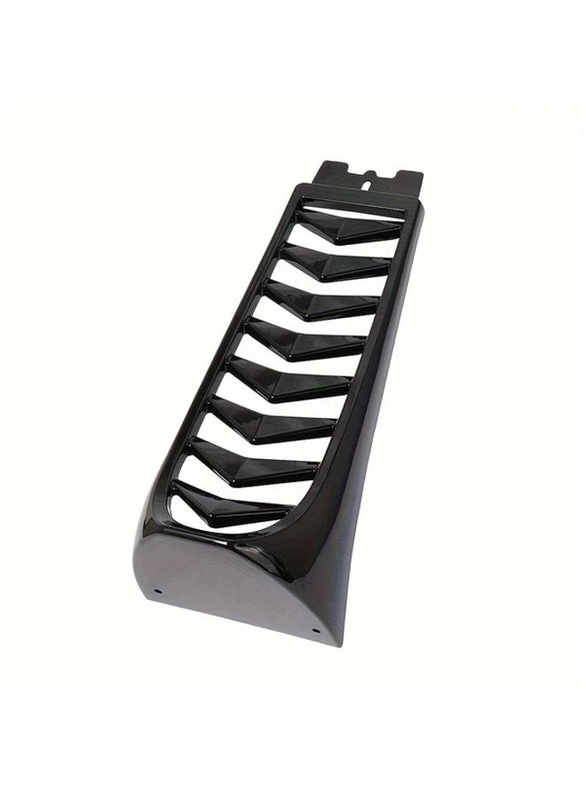 Black Chin Spoiler Radiator Guard For Harley Softail Street Bob 2018-2023 - Image 4