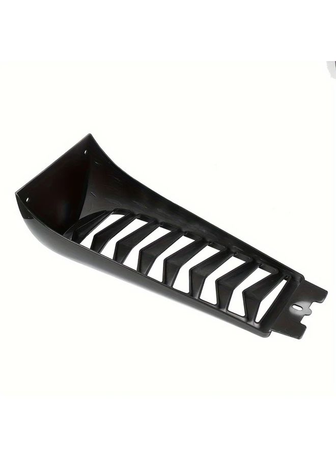 Black Chin Spoiler Radiator Guard For Harley Softail Street Bob 2018-2023 - Image 3