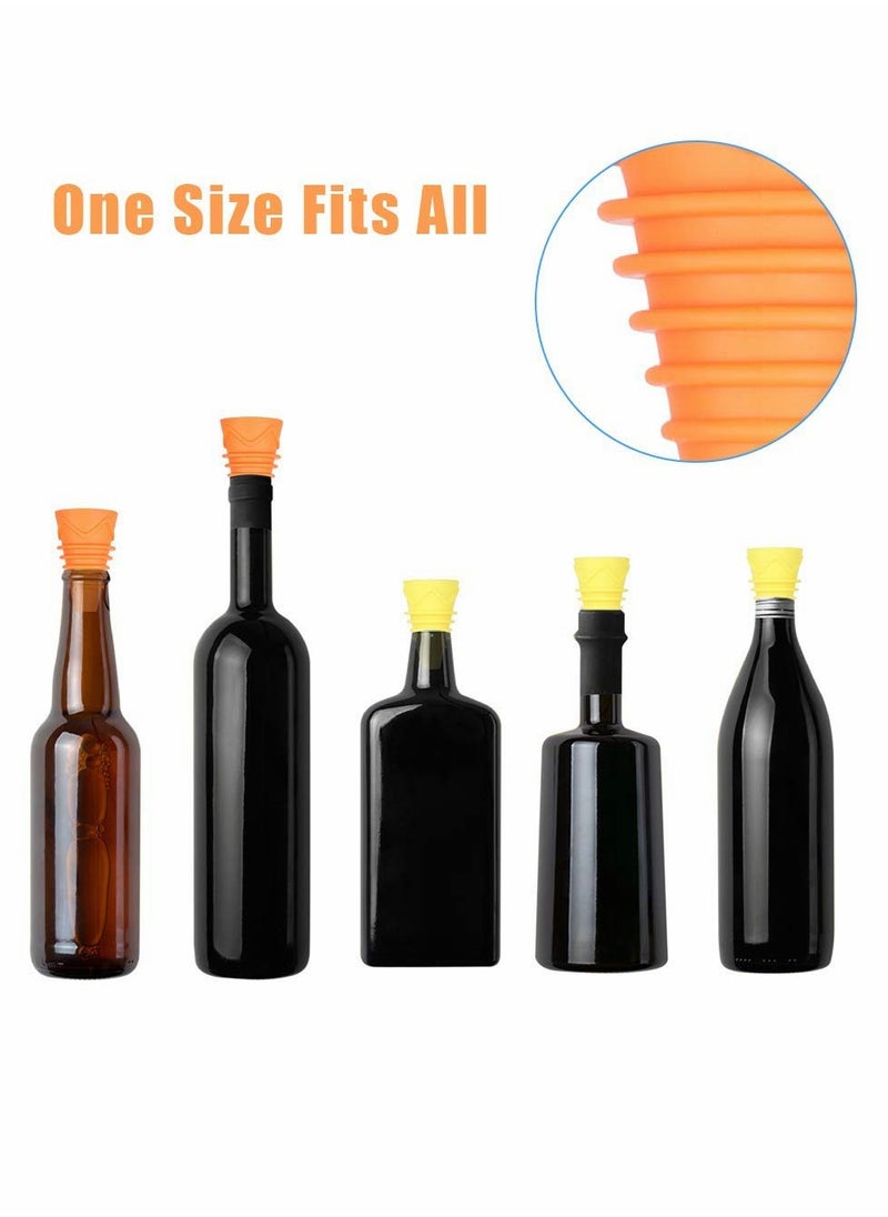 KASTWAVE Fruit Fly Traps 8Pcs Reusable Fly Traps House Fly Trap Indoor Protect The Plant for Fruit Fly Mosquito Whitefly Aphids Moth Use Non-Toxic Eco-Friendly for Home Kitchen Indoor Plants  - Image 2