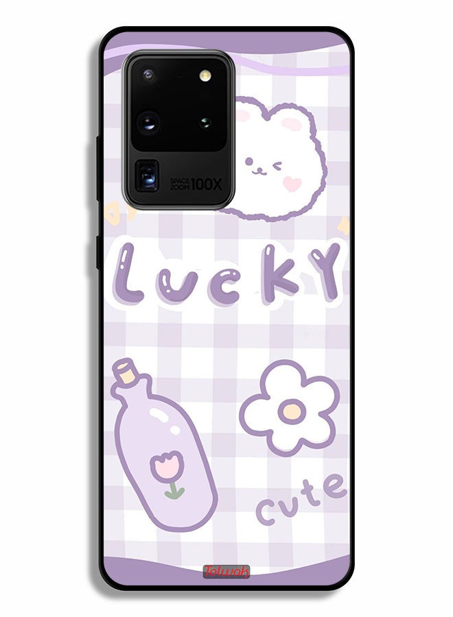 Tolwak Samsung Galaxy S20 Ultra Protective Case Cover Lucky Cute - Image 2