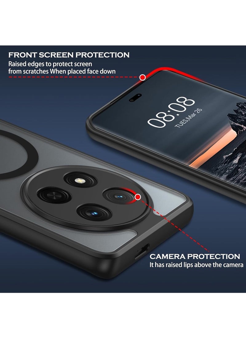 X-level Honor X9C Magnetic Case Cover,Compatible with Mag-Safe,Anti-Scratch,Slim Translucent Matte Back Soft Bumper Phone Case Cover for X9C 5G  - Image 5