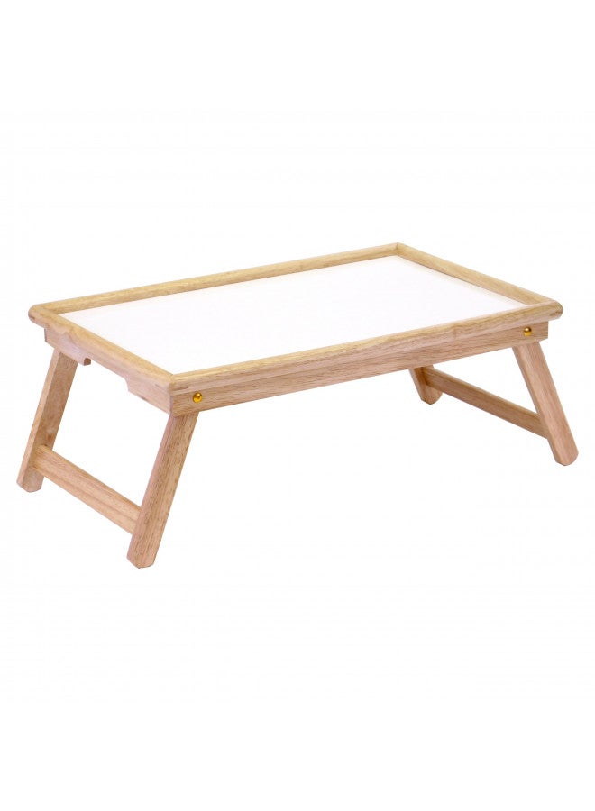 Winsome Winsome 24.6-Inch Breakfast Folding Bed Tray with Flip Top, Natural (98721) - Image 1