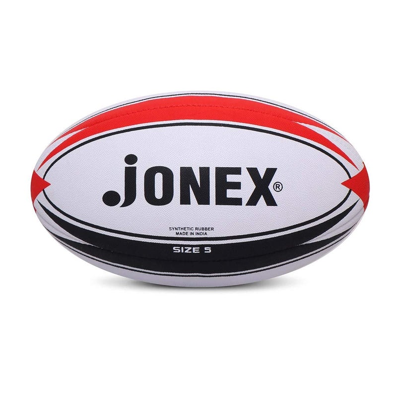 Jonex كرة الرجبي JJ ماتش حجم 5، متعددة الألوان (MYC) - Image 1