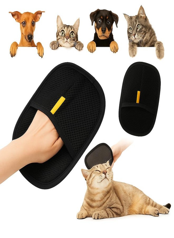 Electrostatic Pet Hair Removal Glove and Grooming Gloves | Ultimate Pet Hair Remover for Cats and Dogs | Perfect for Grooming | Furniture Cleaning - Image 1