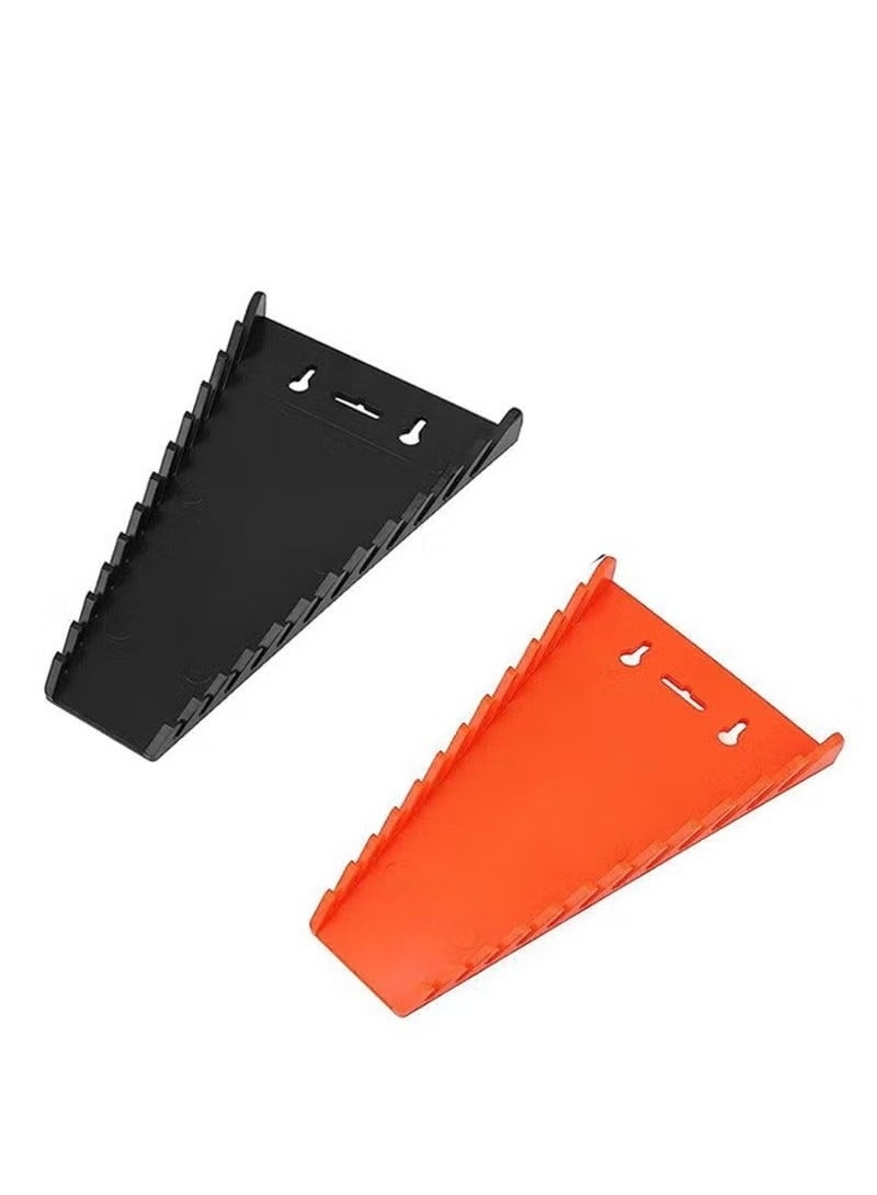 General 2Pack Magnetic Wrench Organizer wrench rack Tool Trays, Premium Quality Wrench Holder SAE(1/4" - 1/16") and Metric(6mm-24mm)  - Image 1