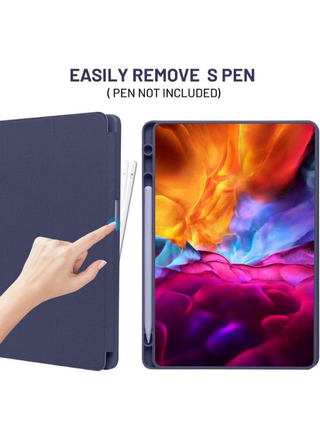 Protect PROTECT Protective Tablet Cover for Samsung Tab A9 | With Screen Protector, Trifold Stand, Auto Wake/Sleep, Pencil Slot, Blue – Model: PSTA9BLU  - Image 2