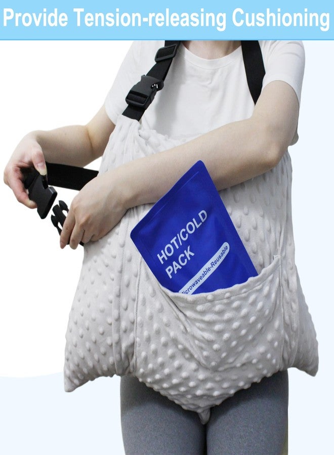 galactruly Hysterectomy Pillow, Mastectomy Pillow, 3 Pcs-Hysterectomy Recovery Must Haves, Surgery Recovery Ice/Hot Pack, Seatbelt Pillow, C-Section Recover Essentials - Image 2