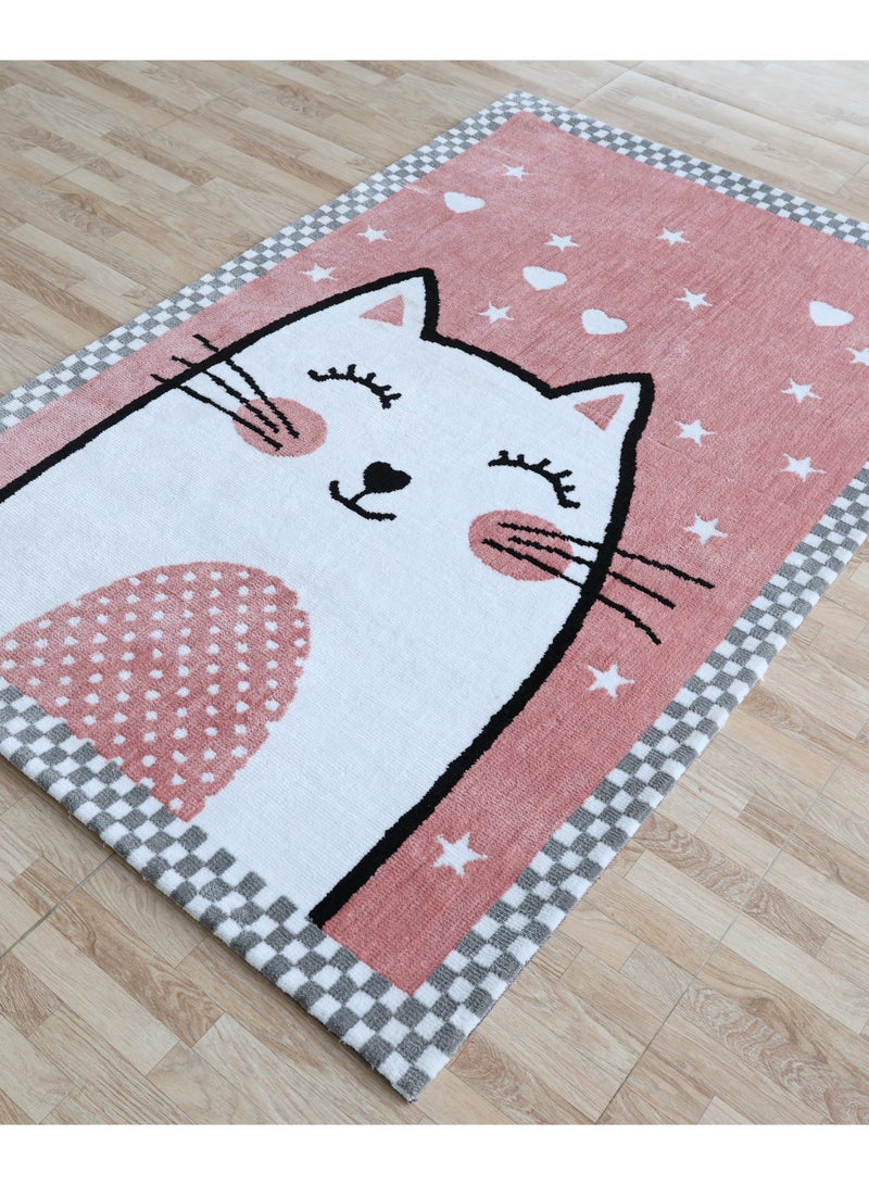 Ramsha سجادة أطفال ناعمة 120x180 سم – KD-002 سجادة غرفة اللعب وغرفة النوم للأطفال | سجادة أرضية فائقة الراحة للأطفال في الإمارات - Image 4