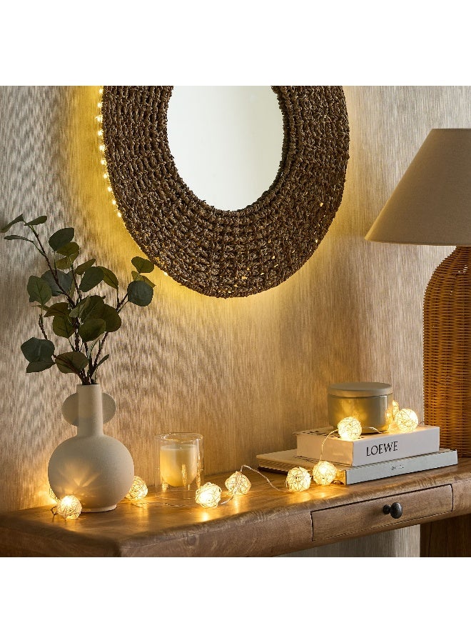 Home Box Rattan Ball LED String Lights for Home Decor - Image 5
