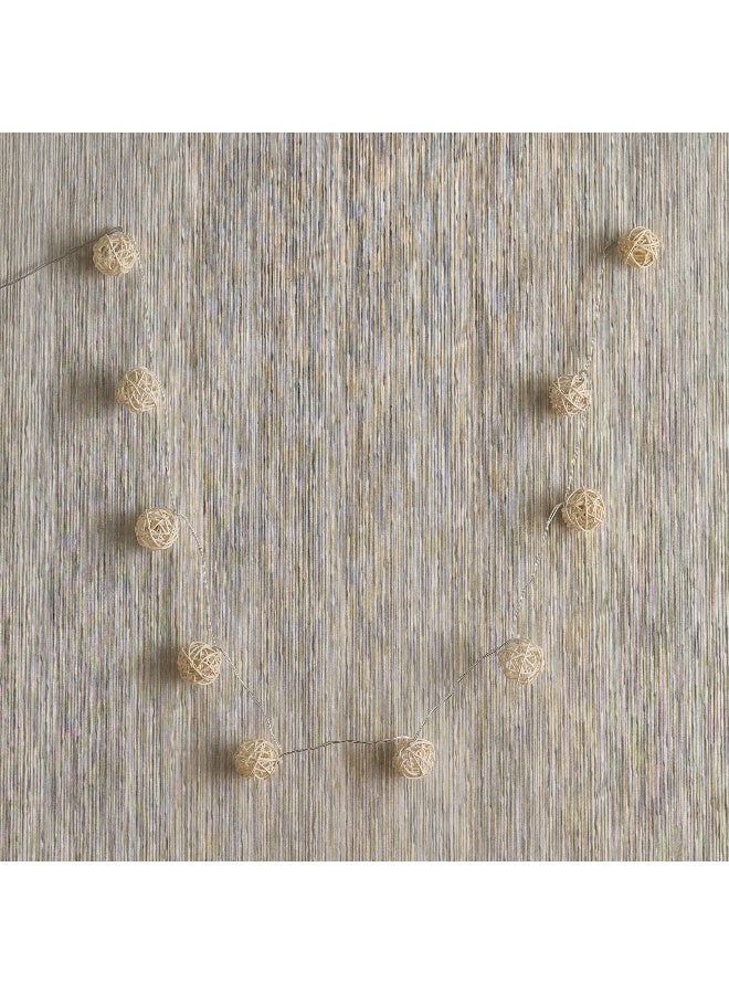 Home Box Rattan Ball LED String Lights for Home Decor - Image 2