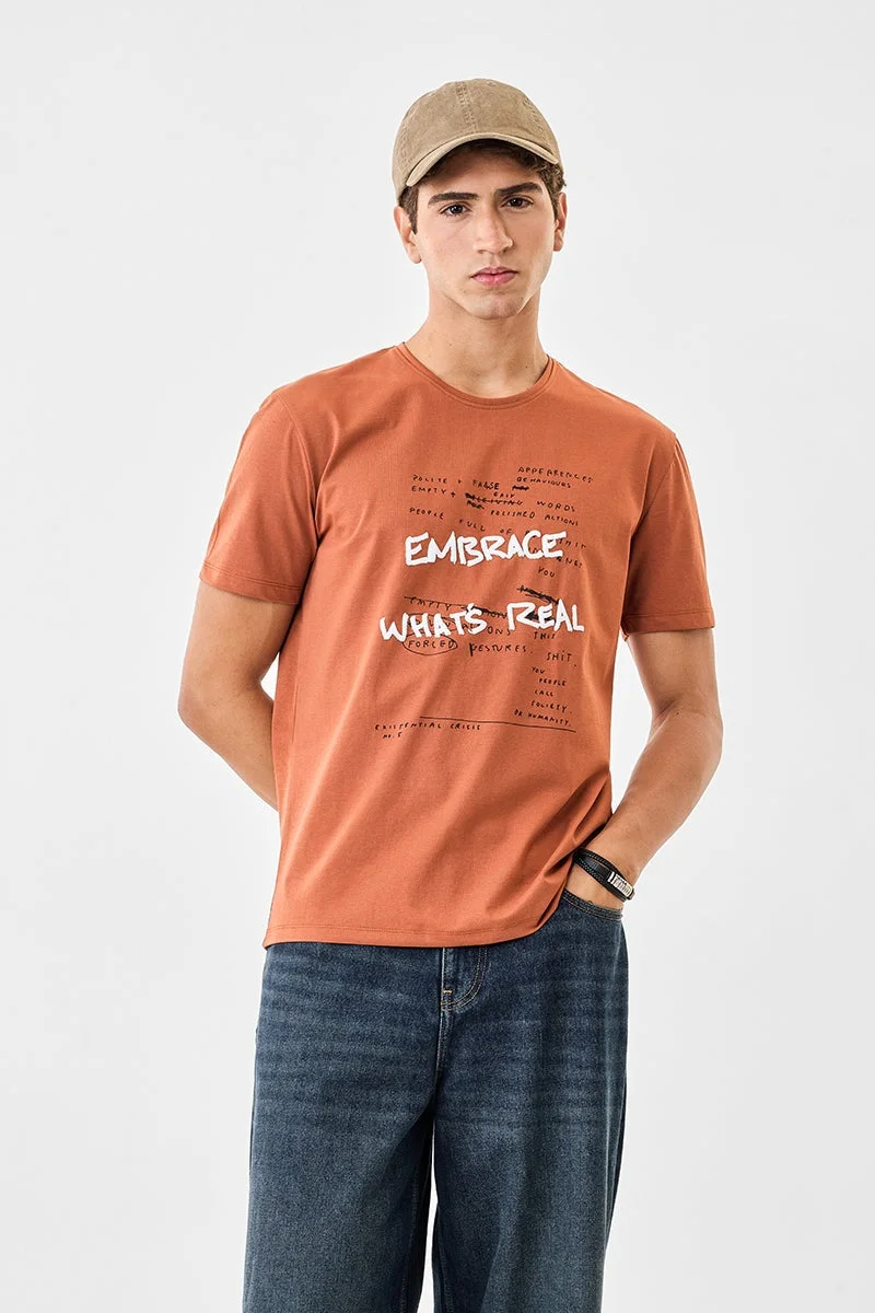 SNITCH Embrace Regular Fit T-Shirt
