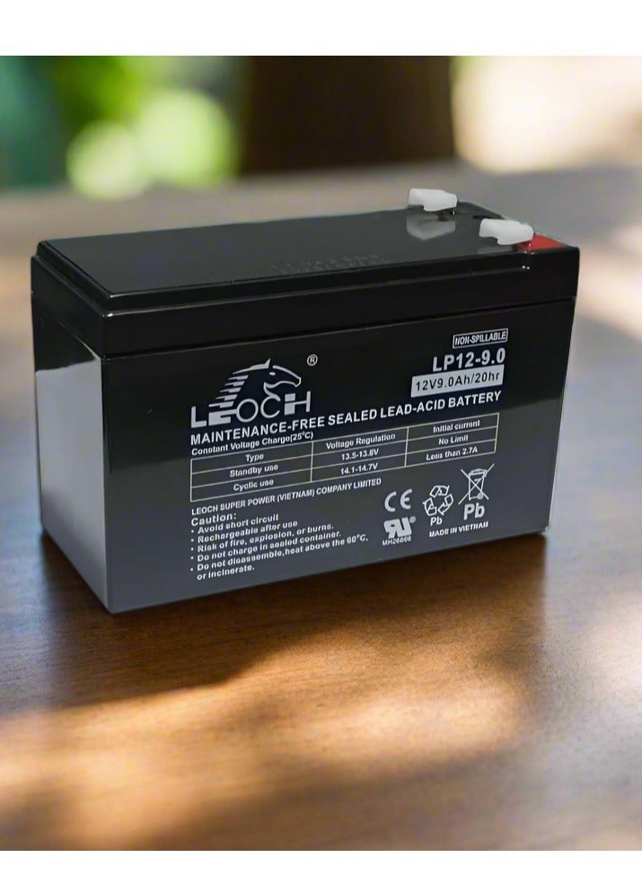 ليوك بطاريه لوتش 12 فولت - 9امبير - Image 1