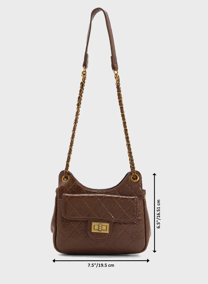 ELLA Women'S Crossbody With Chain Strap