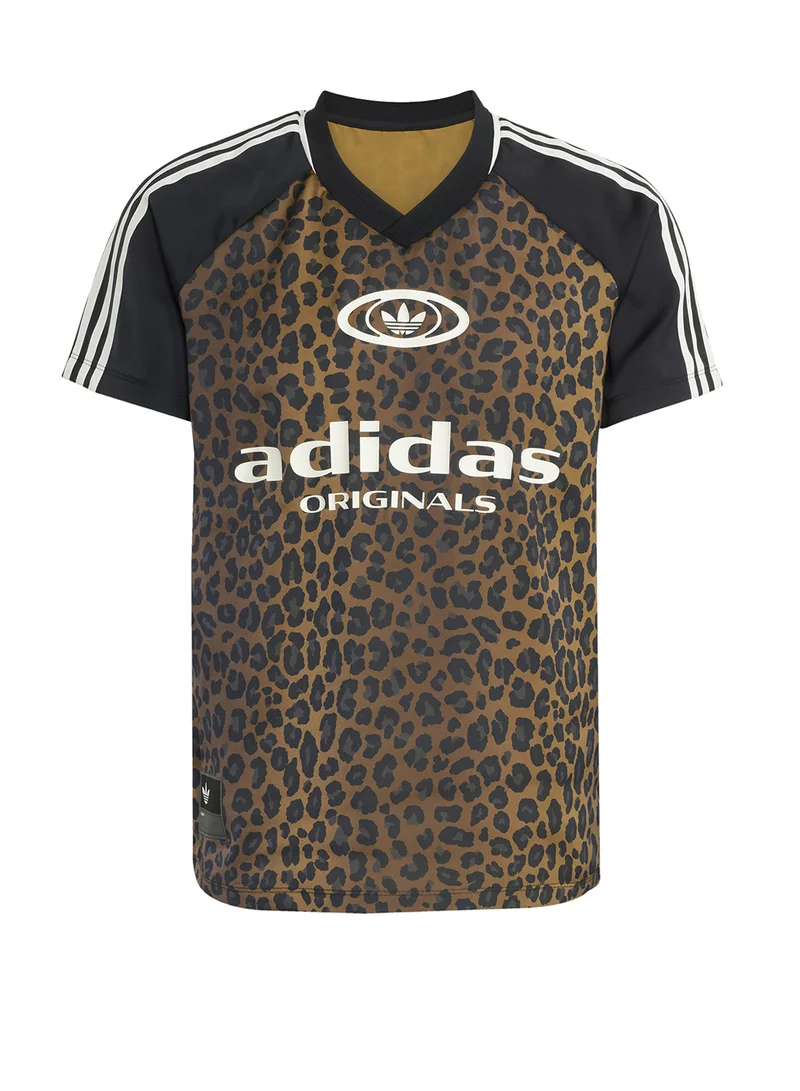 adidas تيشيرت كرة قدم ساتان