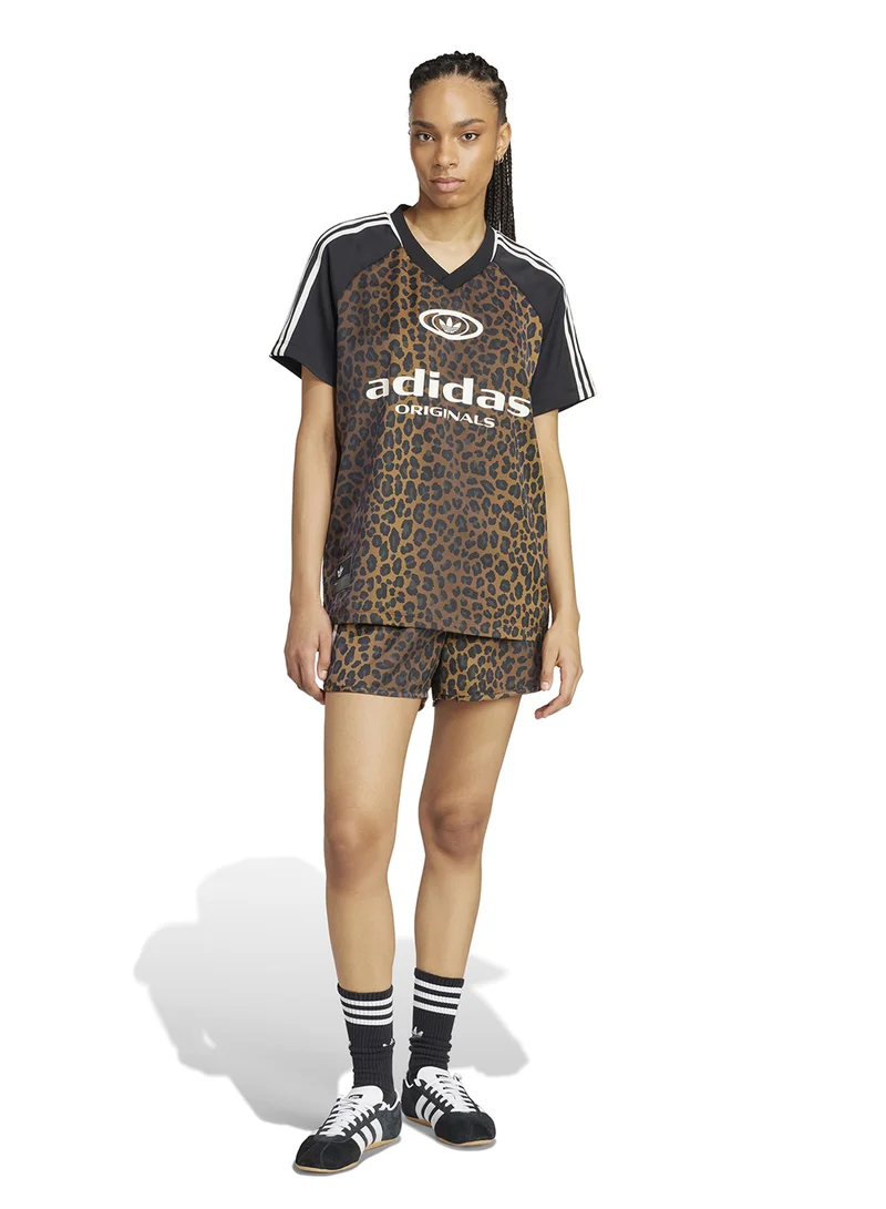 adidas تيشيرت كرة قدم ساتان