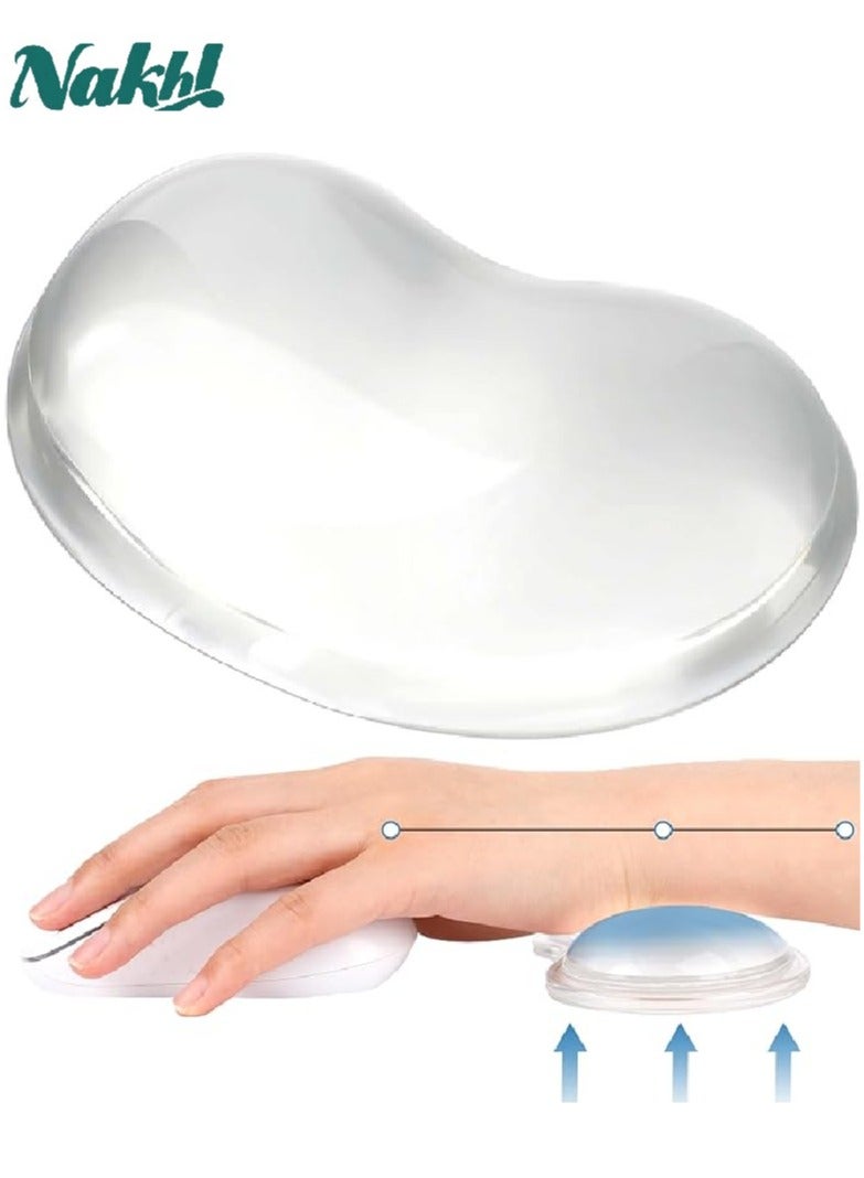 تمر (فاكهة) 【تصميم مريح】 وسادة معصم من جل السيليكون للماوس ولوحة المفاتيح، مقاومة للانزلاق، مضادة للماء ومريحة للحمل، مثالية للاعبين ومستخدمي المكاتب وأجهزة الكمبيوتر المحمولة - Image 1