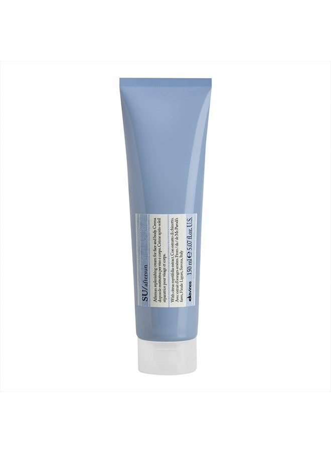 Davines - SU Aftersun, Hydrating Skincare Gel To Moisturize, Protect And Smooth Skin, Soothe And Hydrate Reddened Skin After Exposure, 5.07 Fl. Oz. - Image 1
