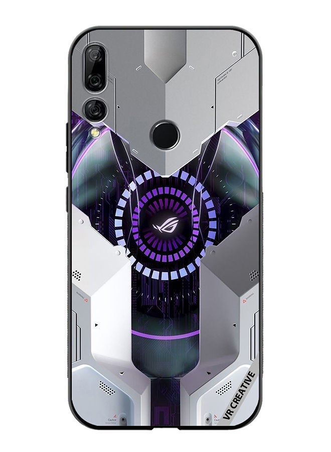 VR CREATIVE Protective Case Cover For Huawei Y9 Prime 2019 Republic Of Gamers Logo Design Multicolour - Image 1