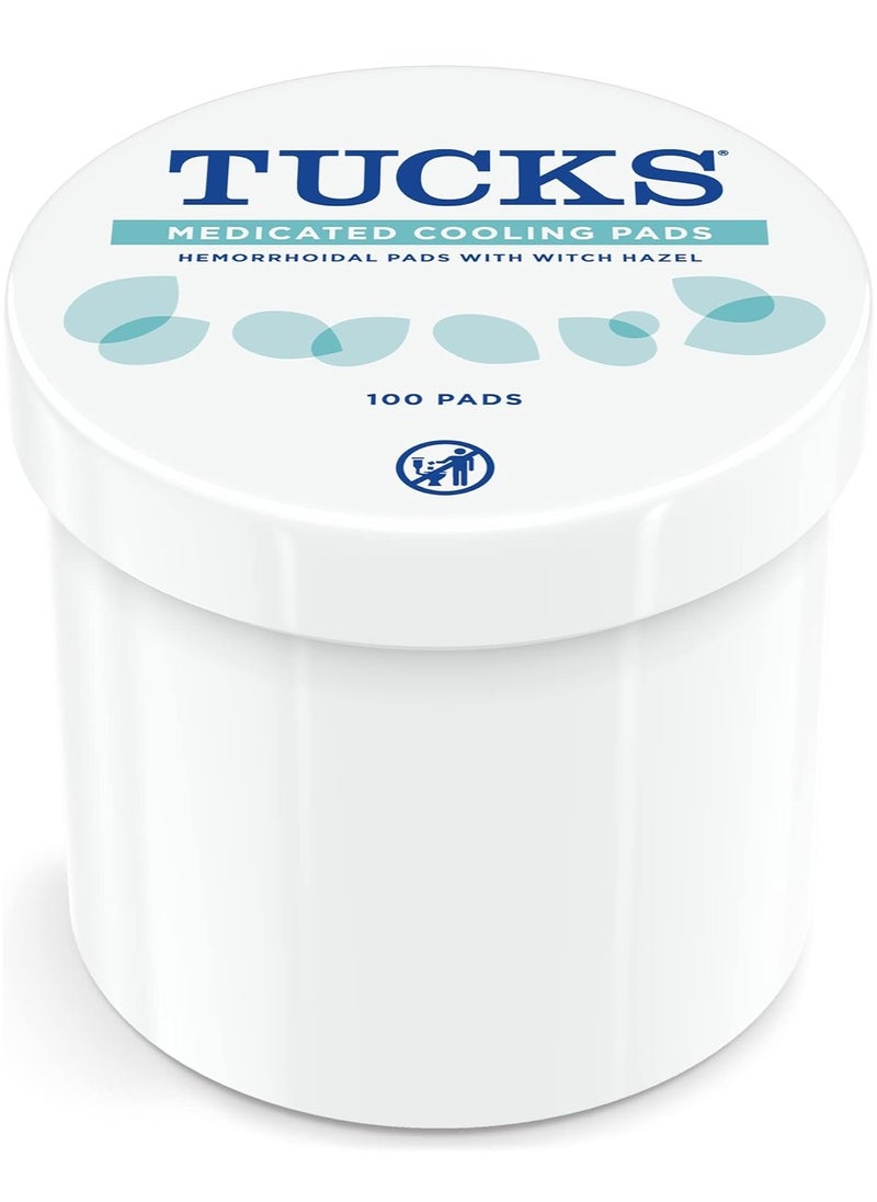 Tucks - Medicated Cooling Pads, 100 Pads - Image 1