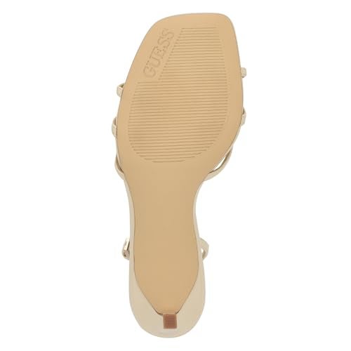 Guess Women's TWILLA Heeled Sandal, Ivory 150, 5 - Image 4