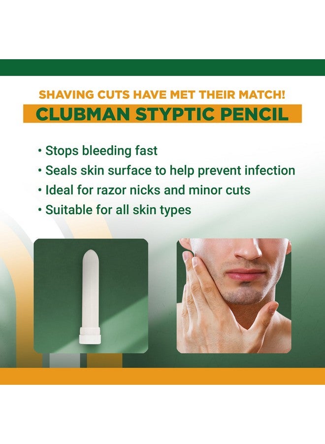 Clubman Pinaud Jumbo Styptic Pencil, 1 Oz, (Pack of 6) - Image 3