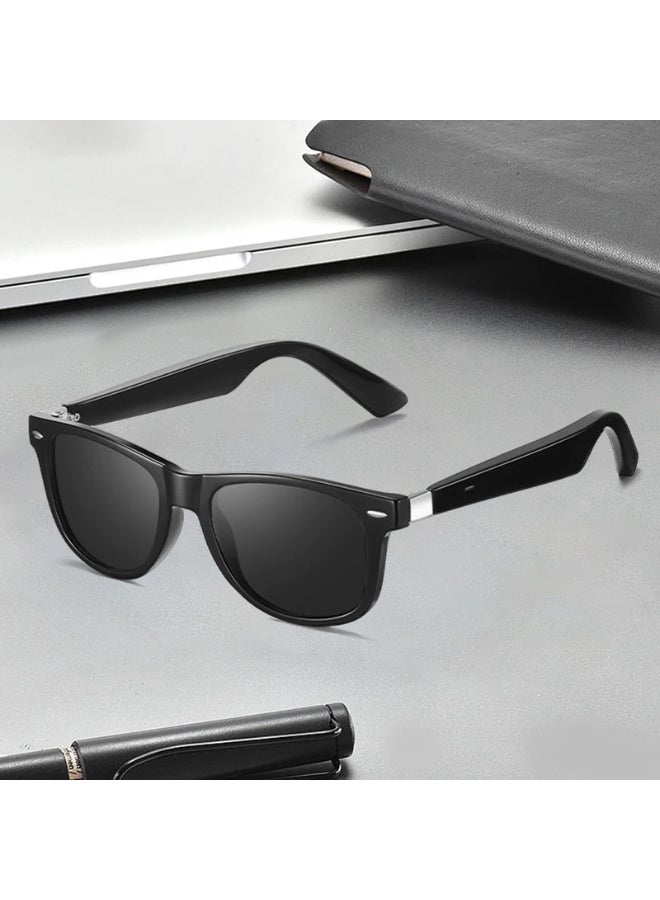 AI ترجمة نظارات مضادة للضوء الأزرق نظارات ذكية HIFI ستيريو BT مكالمة مشغل الموسيقى نظارات مستشعر اللمس الرياضة نظارات شمسية - Image 3