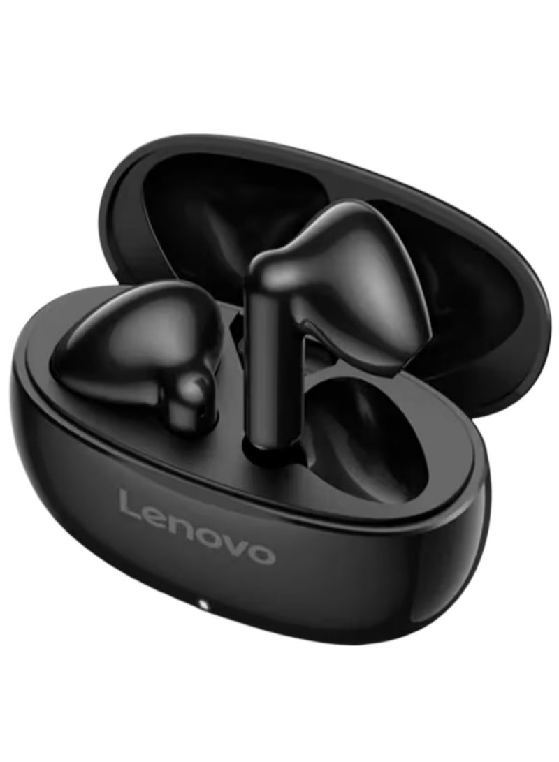 Lenovo E310 True Wireless Stereo Earbuds, Bluetooth 5.3, 13mm Drivers, AI Call Noise Reduction, 20 Hours Playtime, USB-C Charging, Lightweight - Black , with 1-Year Replacement Warranty Black - Image 5
