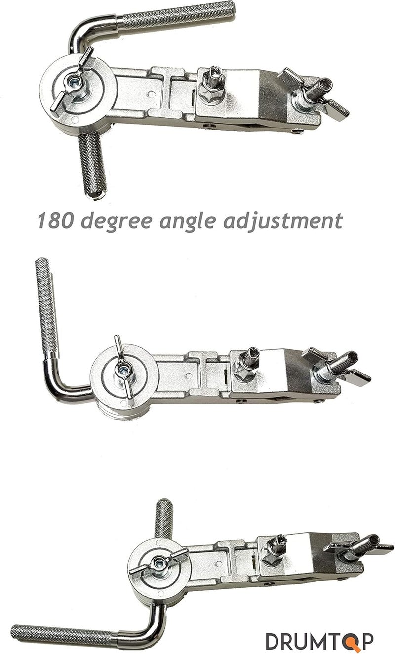 DRUMTOP CBM-1000 - حامل جرس البقر مع قضيب L - مشبك طبل قابل للتعديل في الطول والزوايا - Image 4