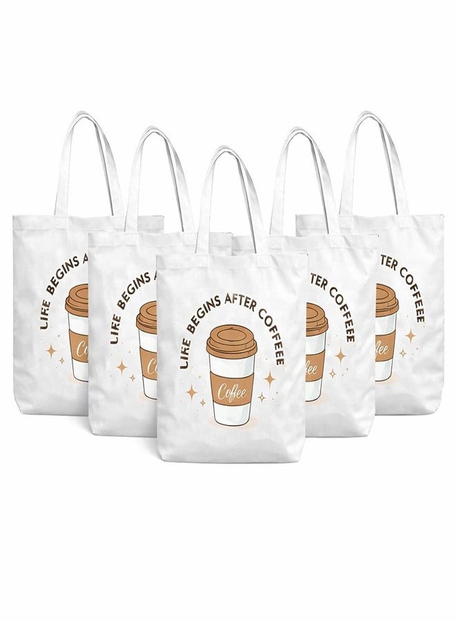 Bhoomi Impex Cotton Tote Bag - Reusable Eco-Friendly Shopping & Everyday Carry Bag, Lightweight & Durable_ Print - 14 - Image 1