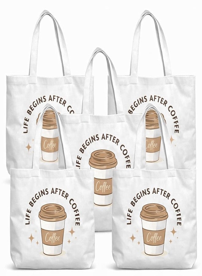 Bhoomi Impex Cotton Tote Bag - Reusable Eco-Friendly Shopping & Everyday Carry Bag, Lightweight & Durable_ Print - 14 - Image 5