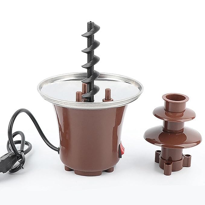 ZAEGO ZAEGO Mini Chocolate Fondue Fountain Machine  - Image 5