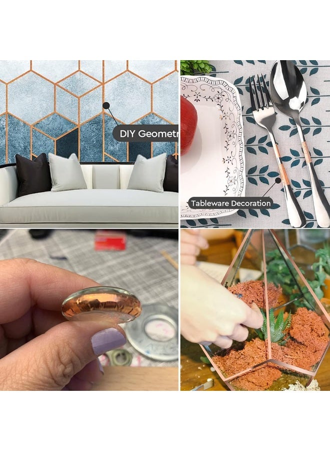 BIGTHREE Copper Foil Tape, 25 mm x 20m Single Sided Copper Tape, Outdoor Anti-Slug Copper Tape Rings, Copper Tape with Adhesive for EMI Shielding, Solder Paper Circuit, Electrical Repairs - Image 5