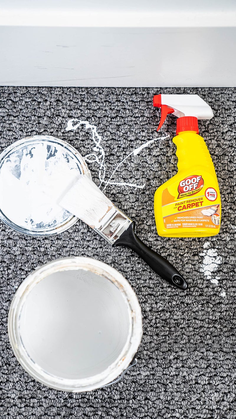 Goof Off FG910 Paint Remover Carpet Cleaner Solution –, 12 oz. Spray - Image 2