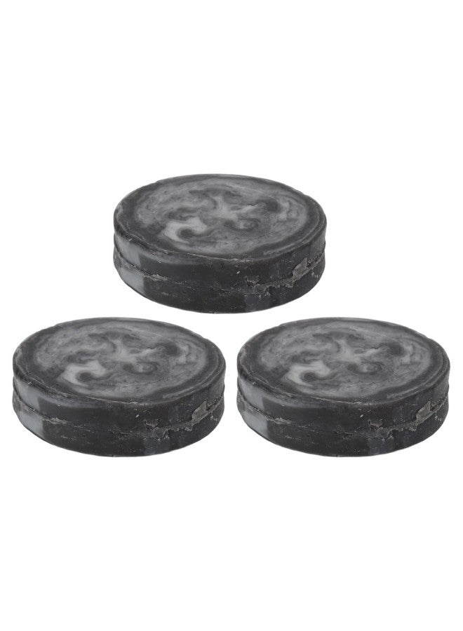 klarako 3pcs Shampoo Bar Polygonum Multiflorum Hair Darkening Gentle Cleaning Keeping Shine Shampoo Soap for Hair - Image 1