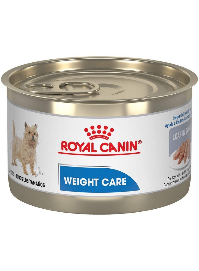 Royal Canin Weight Care Loaf in Sauce Wet Dog Food, 5.2 oz can (24-count) - Image 1