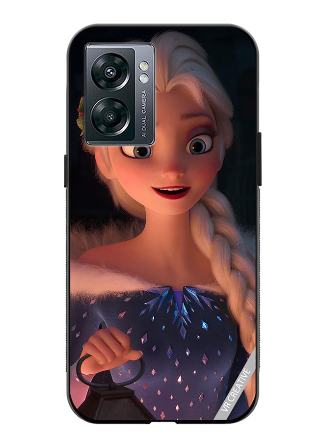 VR CREATIVE Protective Case Cover For Oppo A57 5G Wow Barbie Design Multicolour  - Image 1