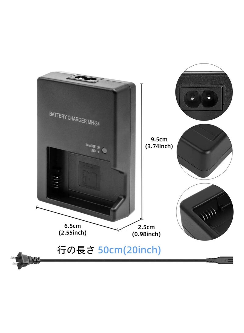 EN-EL14 Battery Charger for Nikon P7100 P7000 D5100 D5200 D5300 D5500 D5600 Df D3100 D3200 D3300 Camera - Image 4