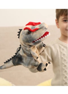 KASTWAVE Hand Puppets, Dinosaur Hand Puppets, Dinosaur Puppets for Kids, Dinosaur Toys for Boys Girls, Open Movable Mouth Finger Gift, for Kids Children Role-Play, Preschool, Storytelling  - Image 5