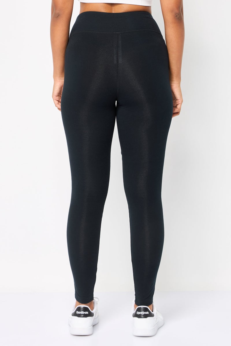 New Balance Women Tight Fit Mid Rise Training Leggings, Black - Image 4