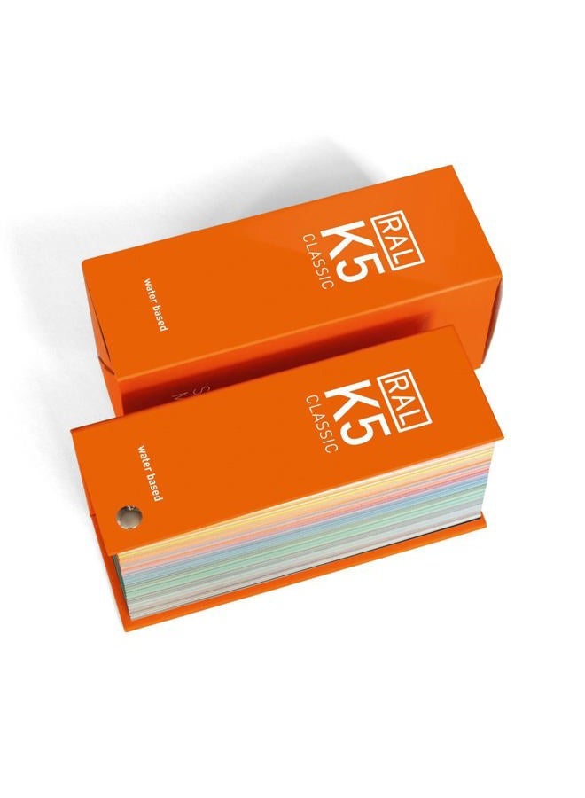 RAL K5 Colour Chart, 216 Full Page Colour Swatches, Semi-Matt, 8 Languages – Water-Based - Image 4