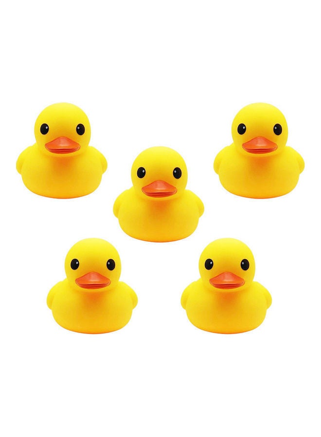 NIBEMINENT Bath Toy Set Of 4 (Shower Cap With Watering Kettle And Turtle + Duck - Image 5