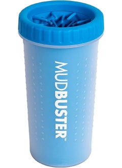 Dexas Mudbuster Portable Dog Paw Washer/ Paw Cleaner, Large, Pro Blue