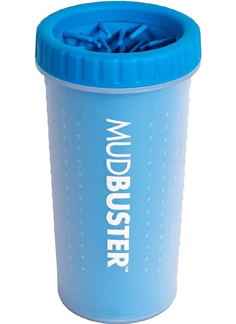 Dexas - Dexas Mudbuster Portable Dog Paw Washer/ Paw Cleaner, Large, Pro Blue - Image 1